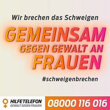 Internationaler Tag gegen Gewalt am Frauen