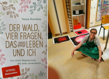 Lesung mit Tessa Randau und Kunstausstellung mit Tanja Geißler am 10.11.2021 in der Stadthalle, Boppard